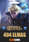 Mobile Legends: Bang Bang - 494 Elmas